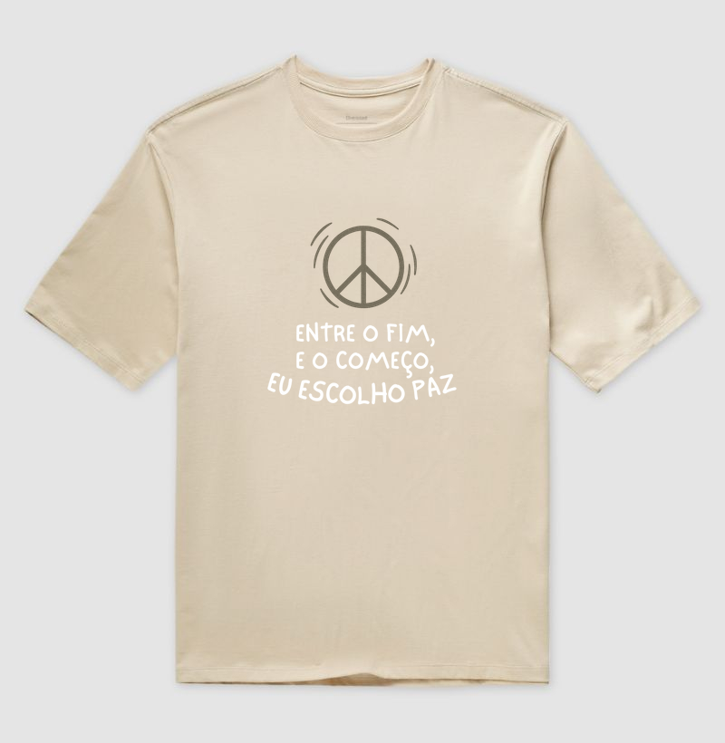 Entre o Fim e o Começo Eu Escolho Paz