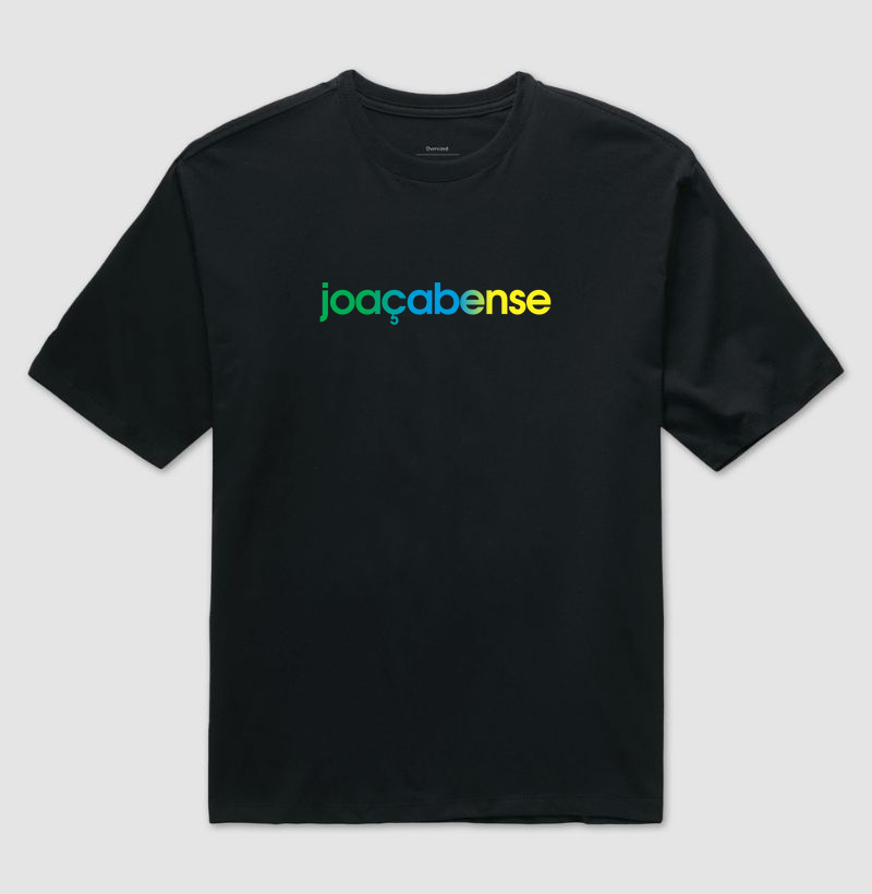 Camiseta Oversized Joaçabense Cores da Bandeira