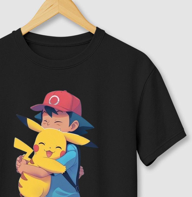 Pikachu e Ash - Pokémon