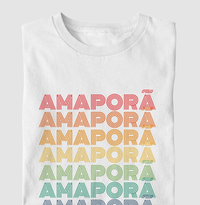 Amaporã Letreiro Retrô