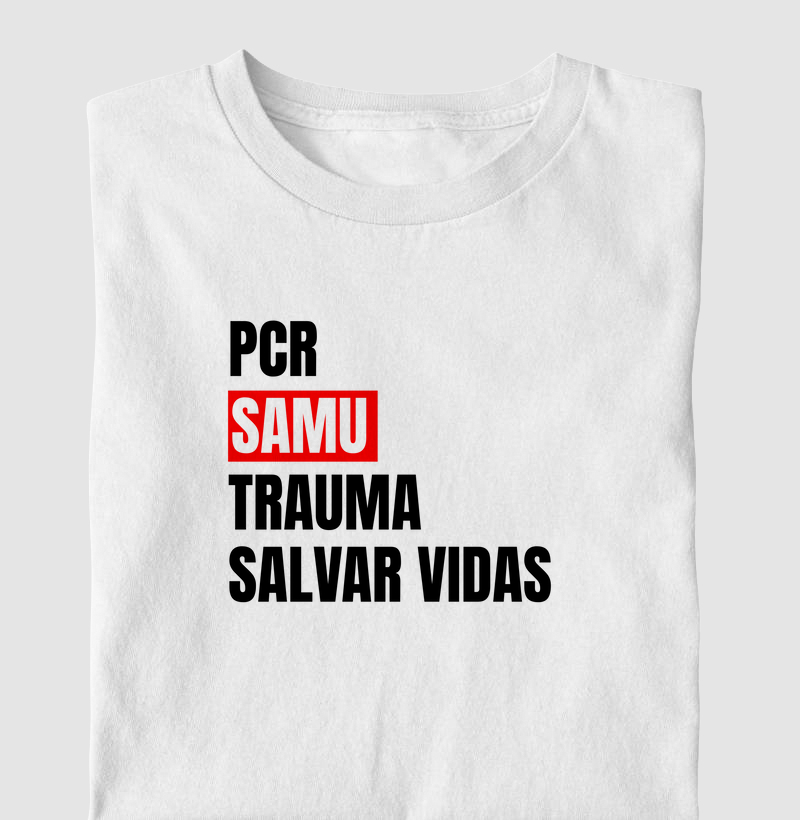 PCR, SAMU, TRAUMA, SALVAR VIDAS