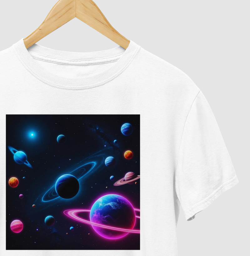 Moda Cósmica: Refletindo a Grandeza do Universo
