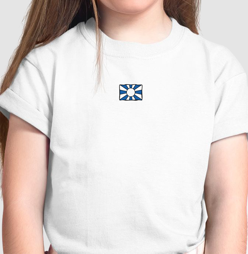 Infantil - Bandeira Azul e Branca