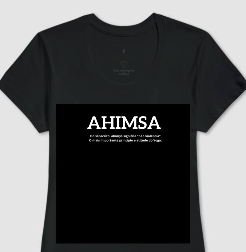 Camiseta Feminina Ahimsa 