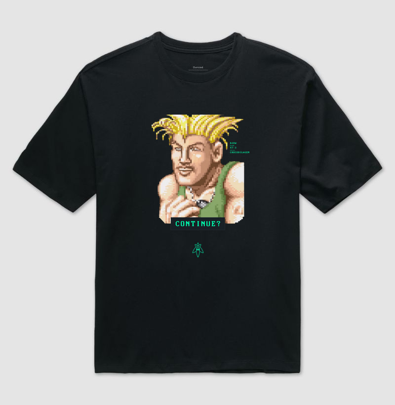 Coleção Continue - Edição Djow - Camiseta Oversized