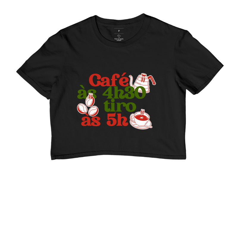 Café às 4h30, tiro às 5h