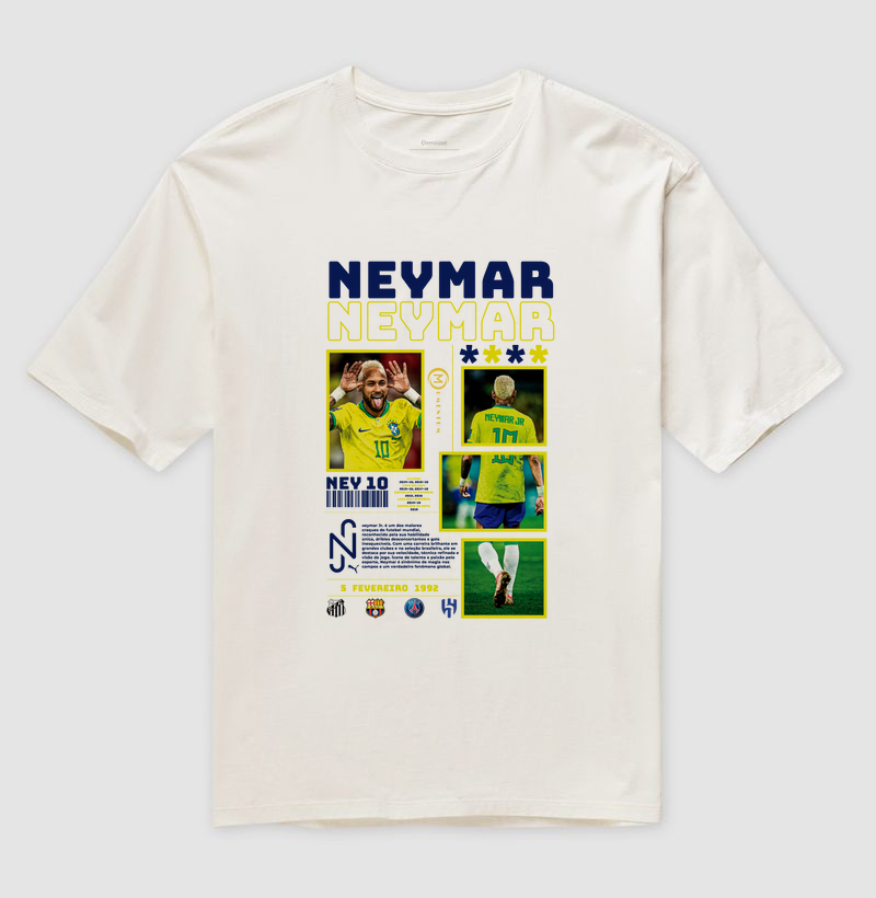 Camisa Neymar Jr. Gênio Brasileiro
