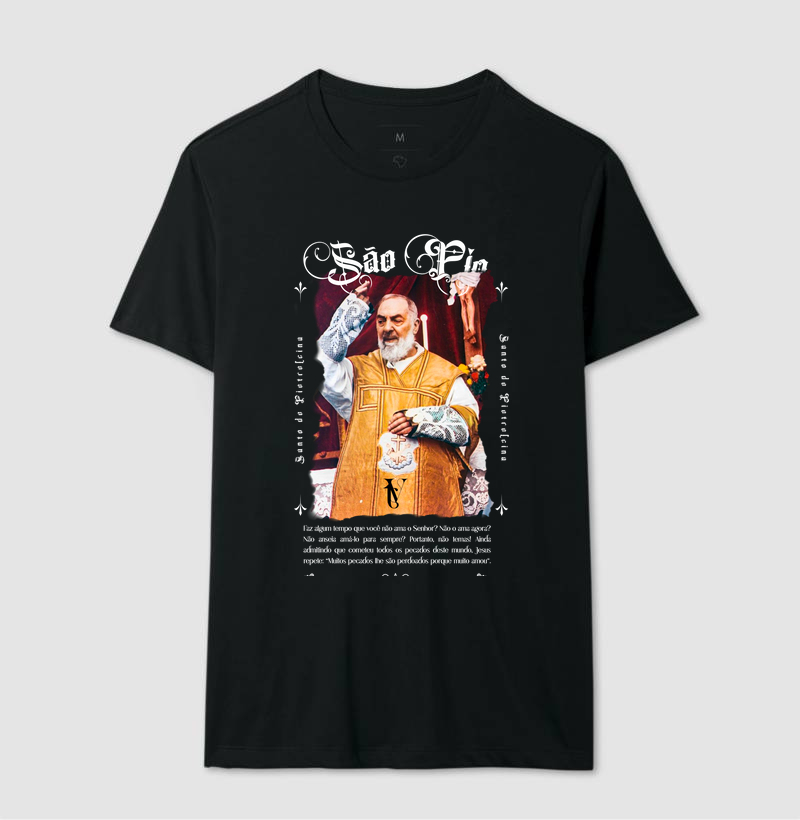Camiseta São Pe. Pio