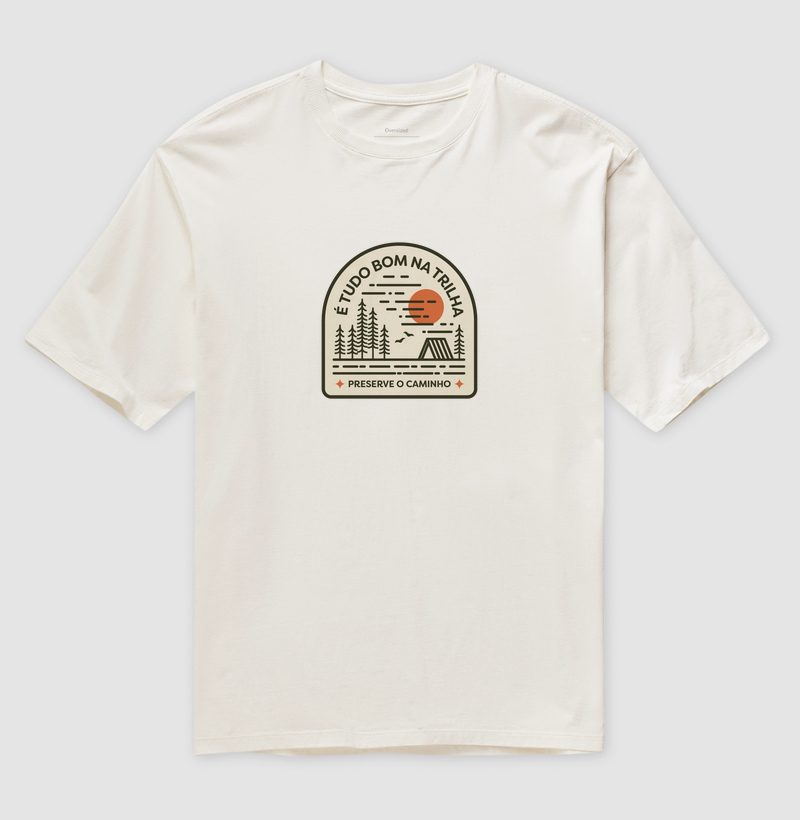 Camiseta Preserve o Caminho - Oversized