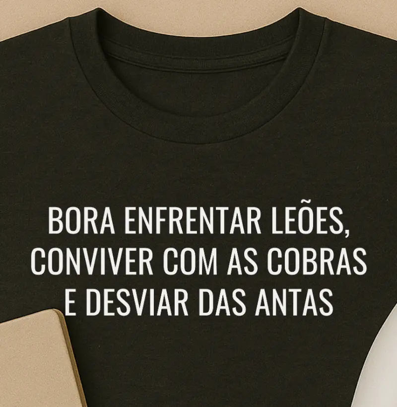 Bora enfrentar leões