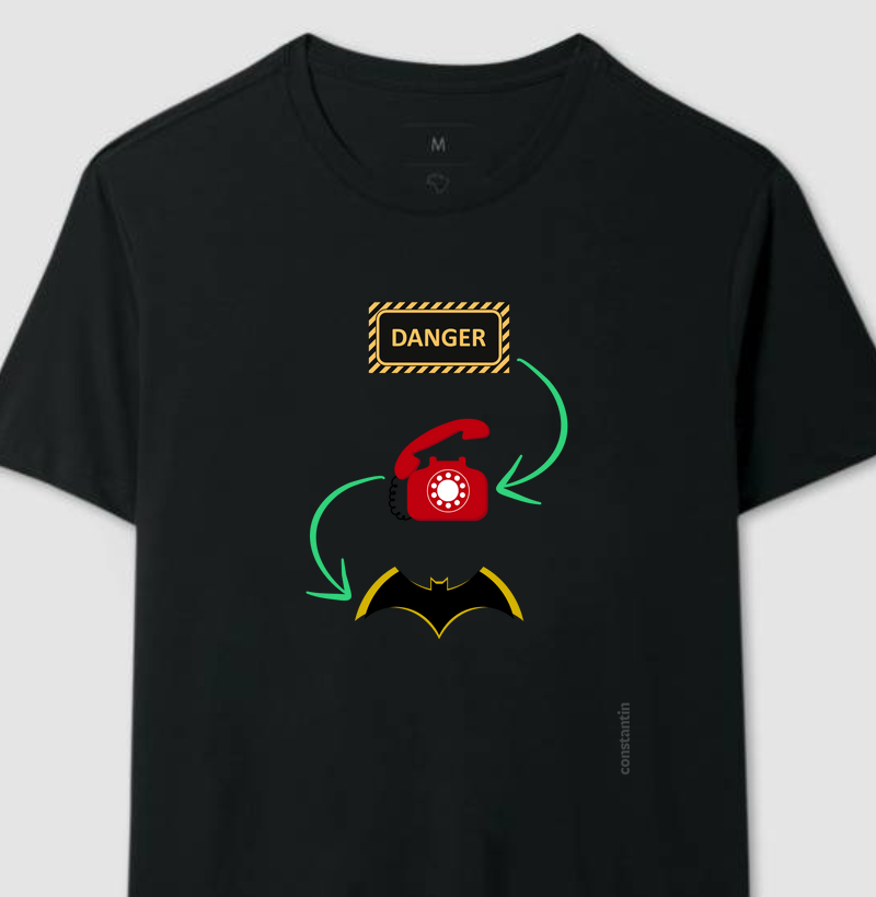 Perigo - ligue - Batman