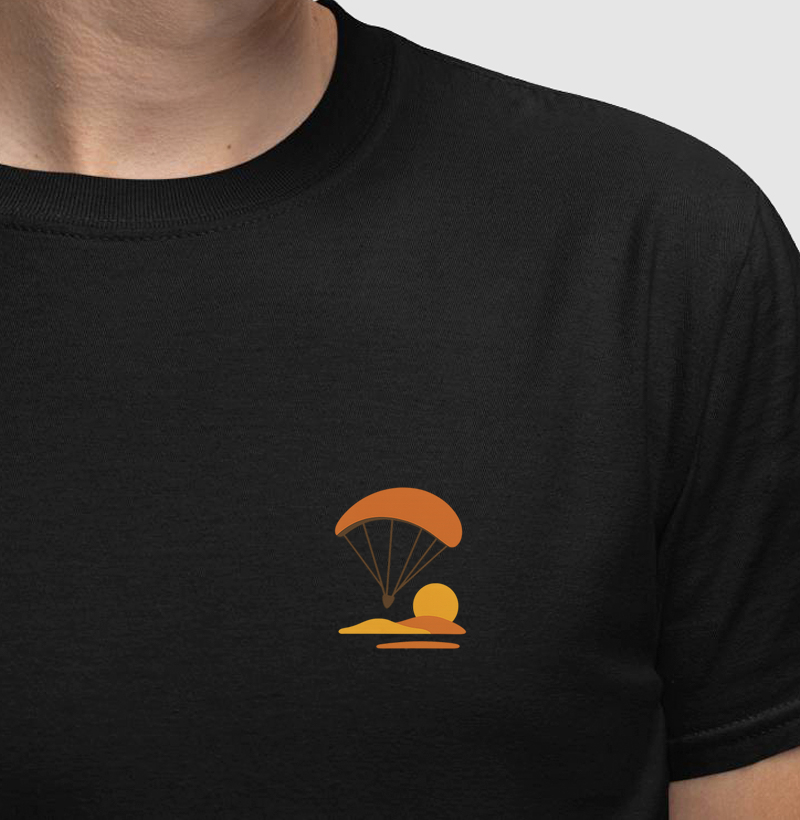 Parapente por do sol