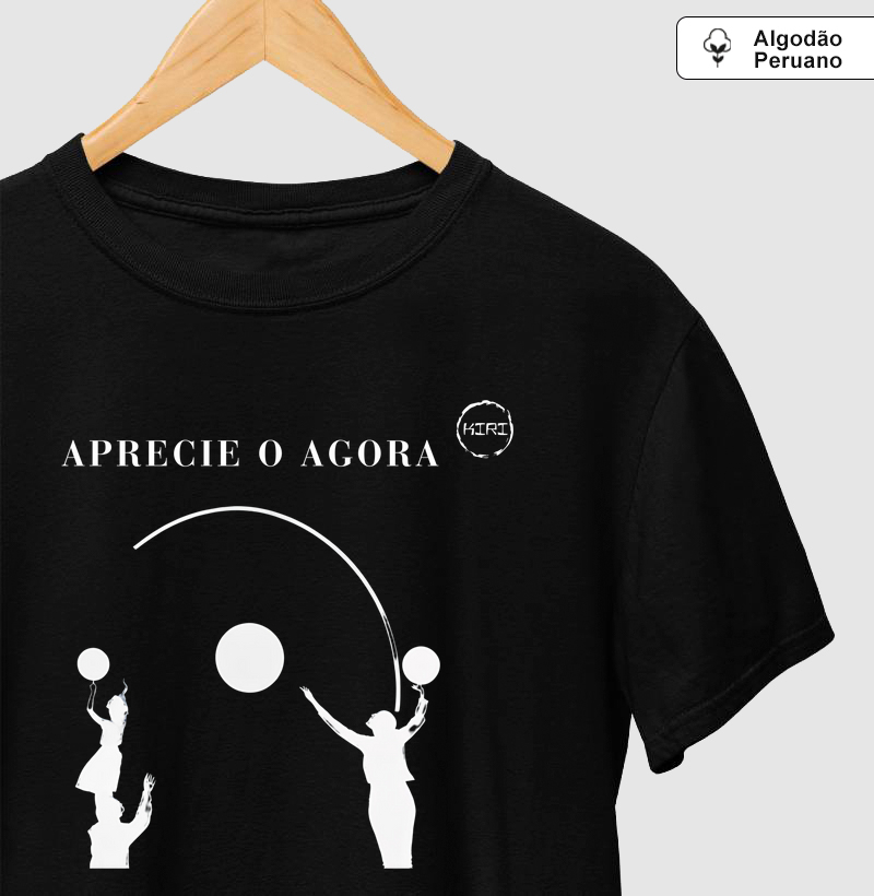 Camiseta Premium KIRI - Aprecie o Agora - Min