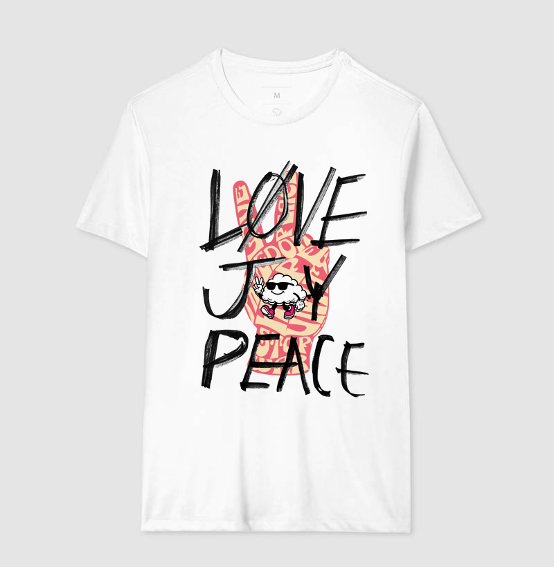 Camiseta RMB Peace and love