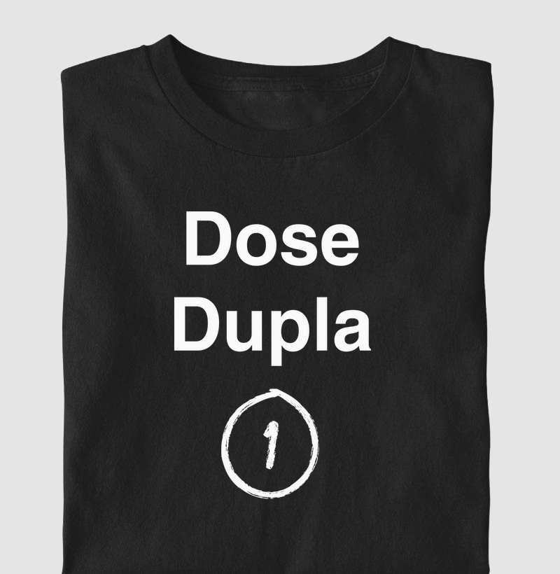 Camiseta Para Gêmeos - Dose Dupla 1