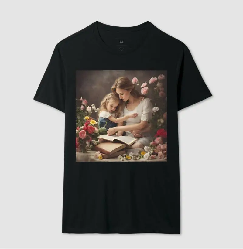 MÃE, FILHOS, LIVROS E FLORES I