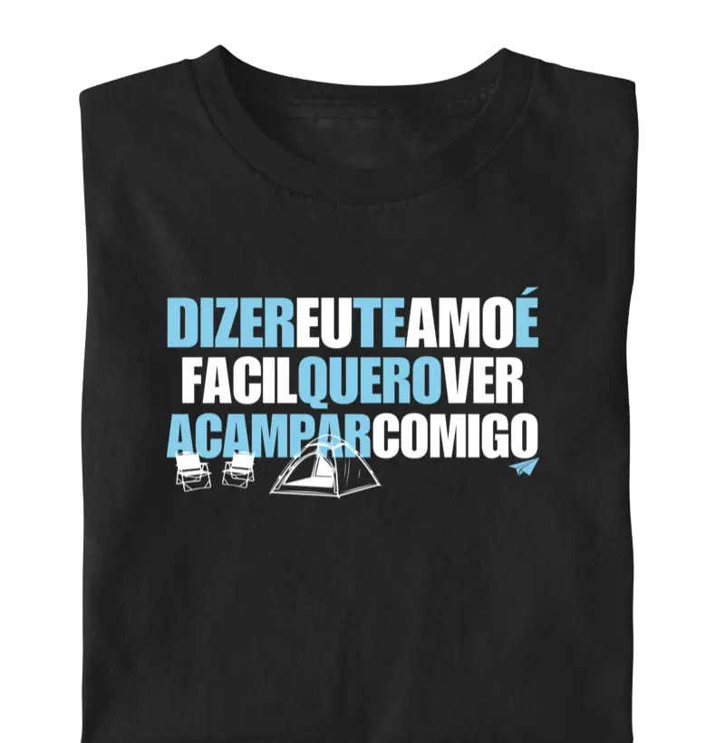 QUERO VER ACAMPAR COMIGO