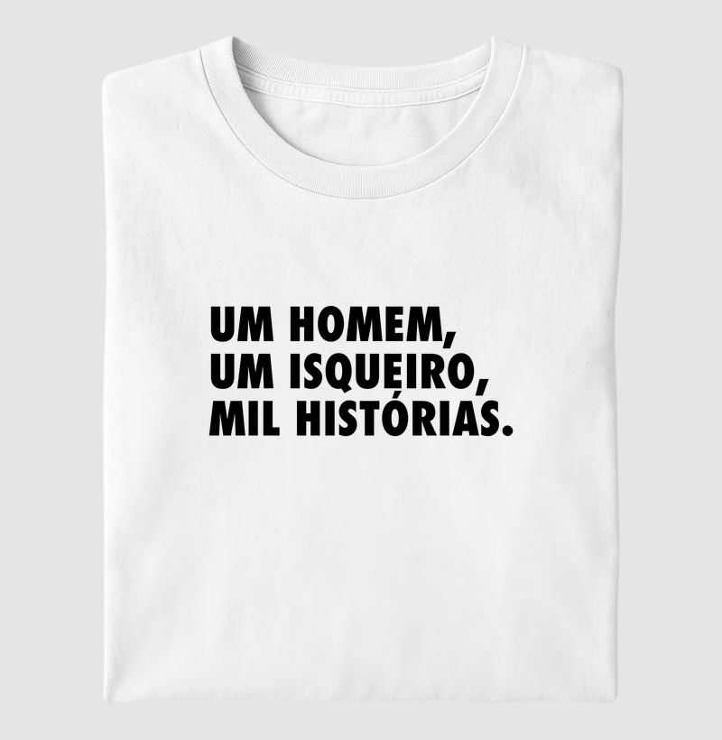 Um homem, um isqueiro, mil histórias.