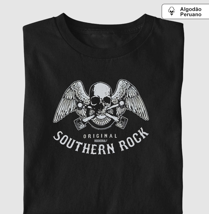Camiseta Algodão Peruano Lynyrd Southern Rock