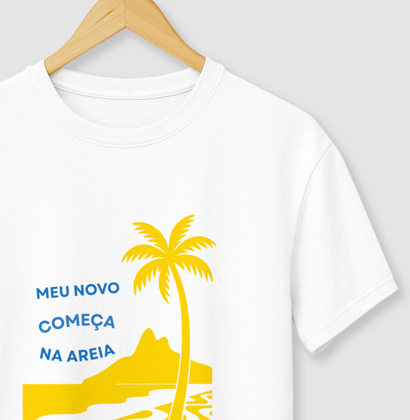 MEU NOVO COMEÇA NA AREIA