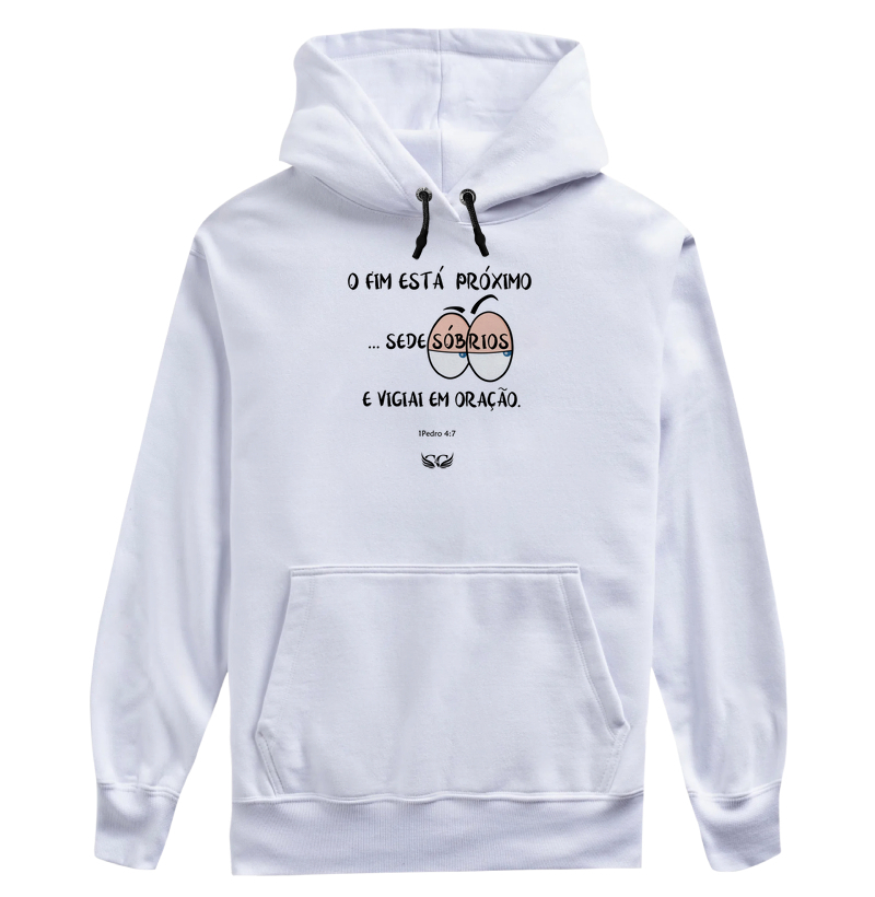 Camiseta Personalizada O fim está próximo. 1 Pe.4.7