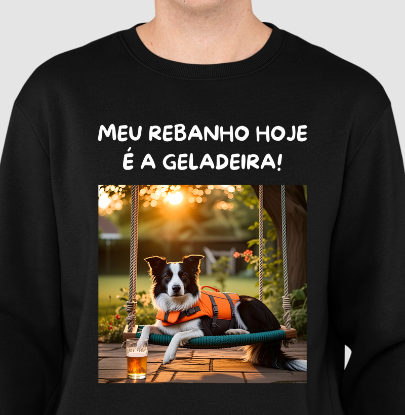 Meu rebanho hoje é a geladeira