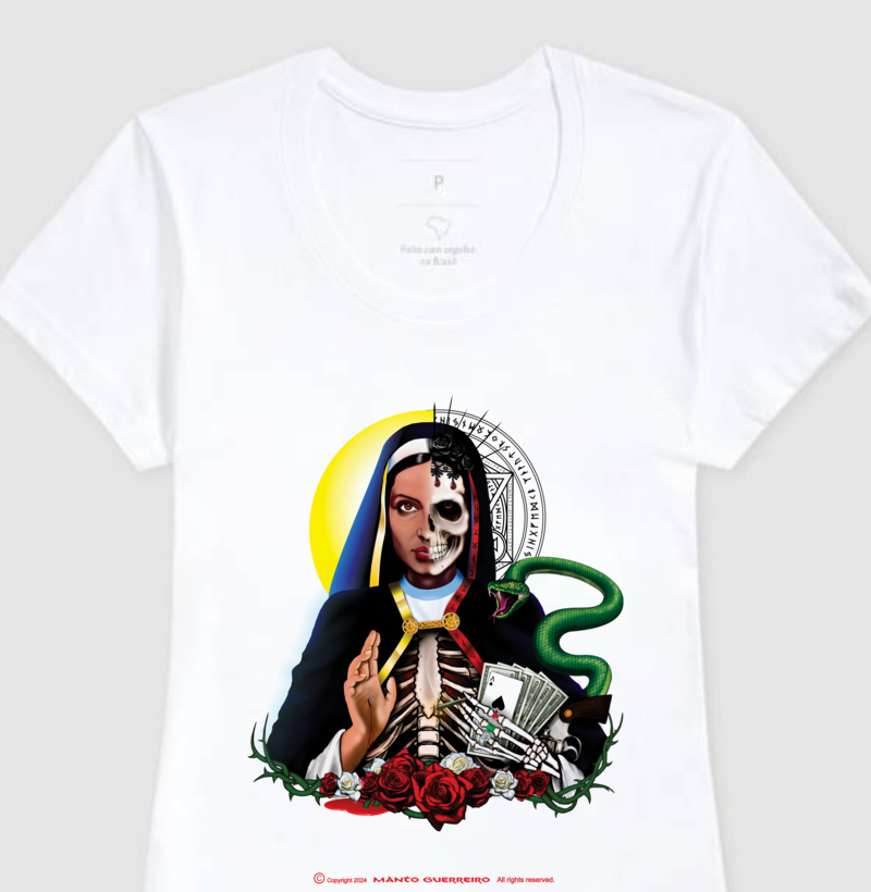 Camisa Freira Feminina Branca