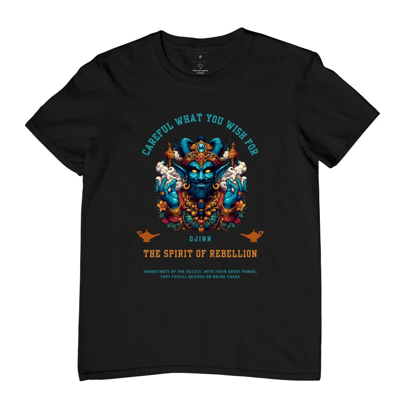 Camiseta Djinn - Careful what you wish for/The spirit of rebellion
