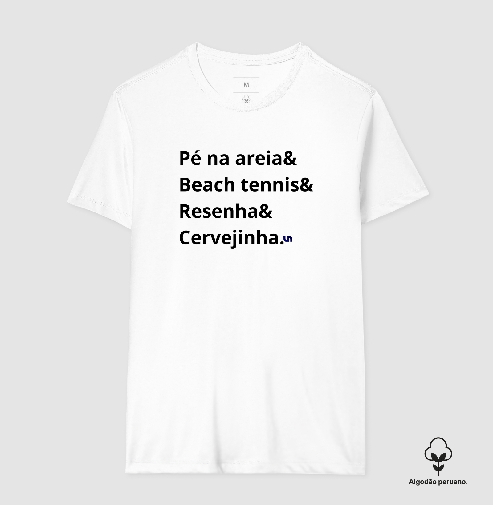 Pé na areia!