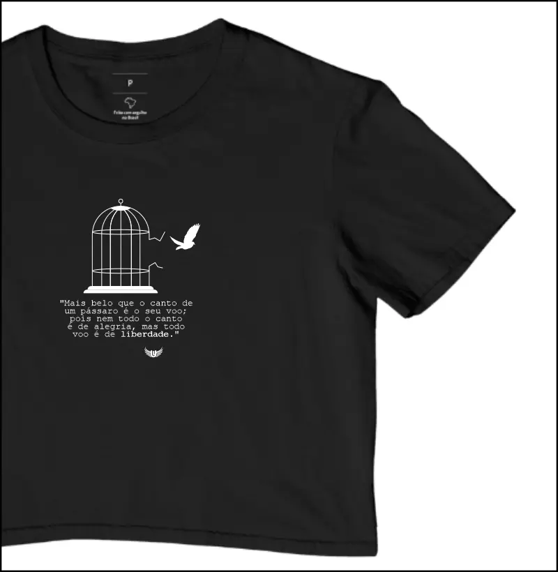 Cropped Voo de liberdade