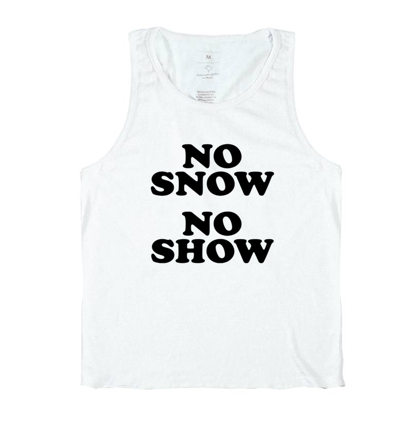 No Snow No show - Clapton ( Camisa Clara )
