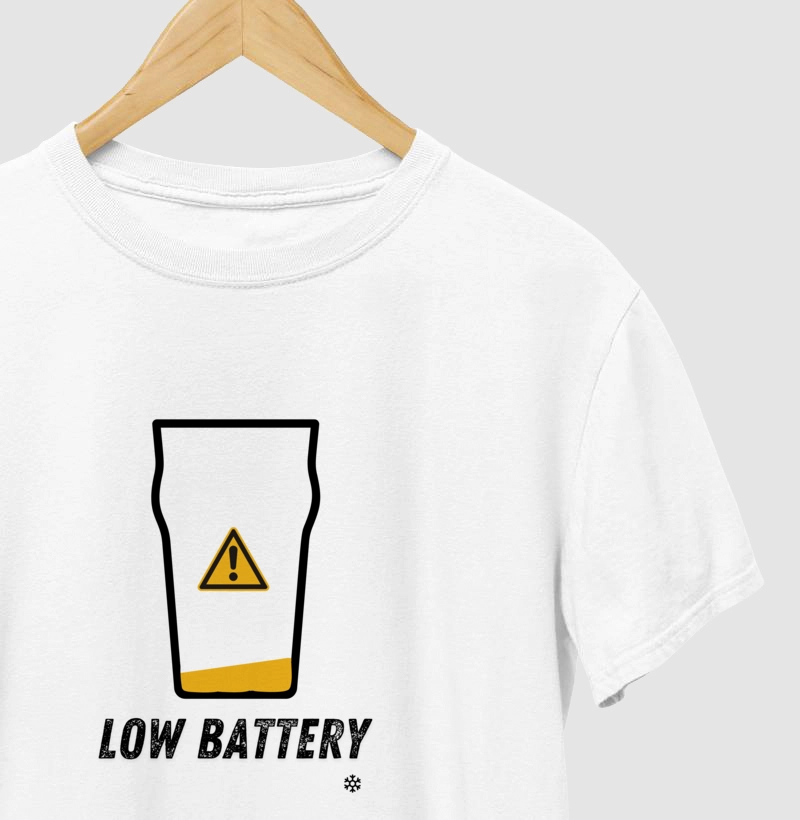 Camiseta Low Battery