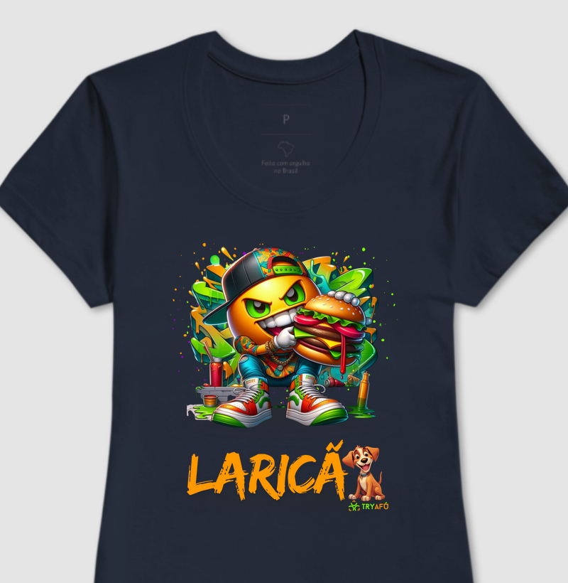 Camiseta feminina Estampada Arte de Rua Urban Rebel - Estilo Ousado para Grafiteiros, B-boys e Amantes da Cultura Hip Hop
