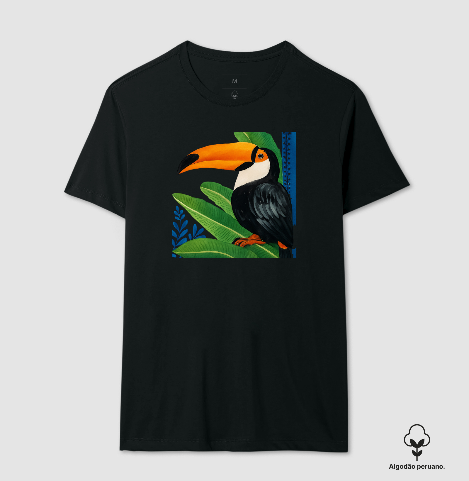 Camiseta Algodão Peruano Tucano