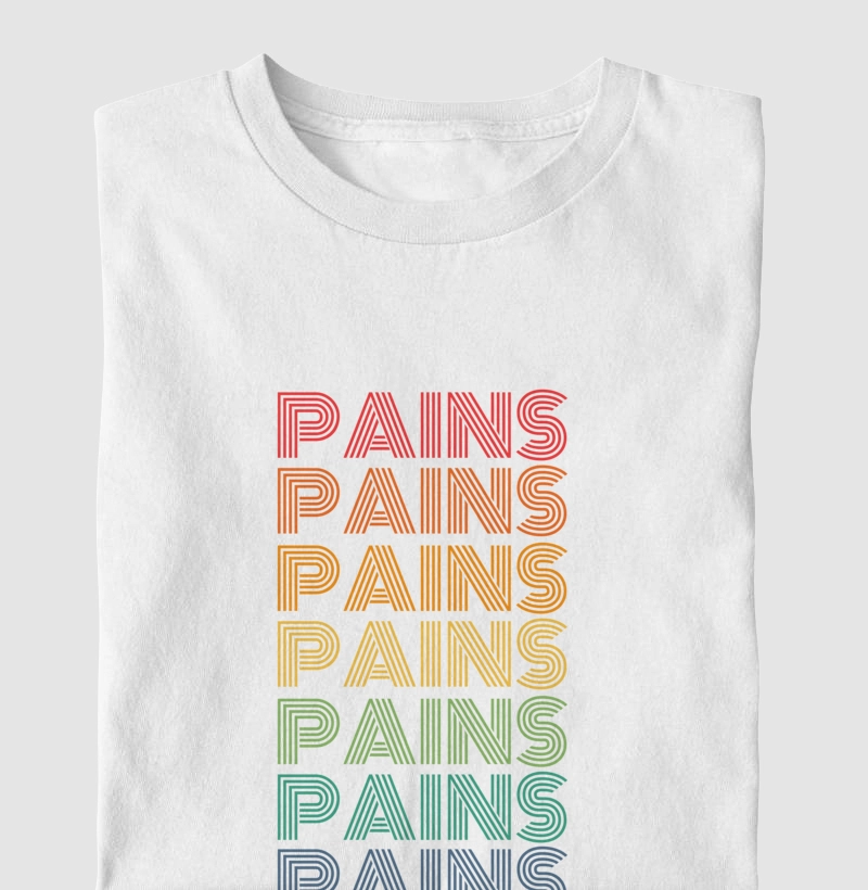 Pains Letreiro Retrô