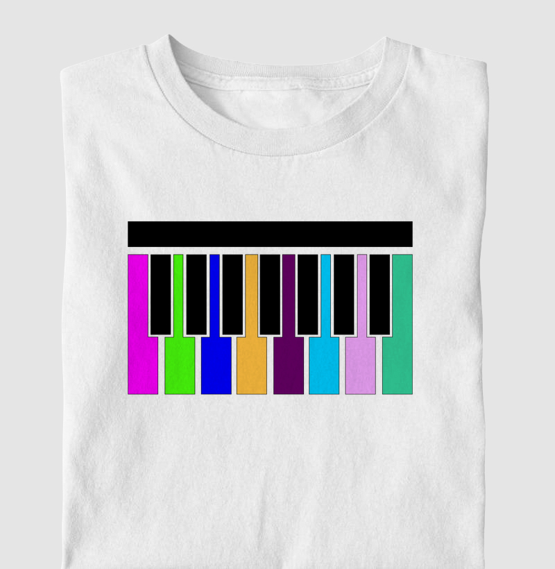 Colorful clavier