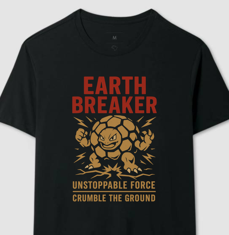 Earth Breaker Golem Pokémon Retro Series