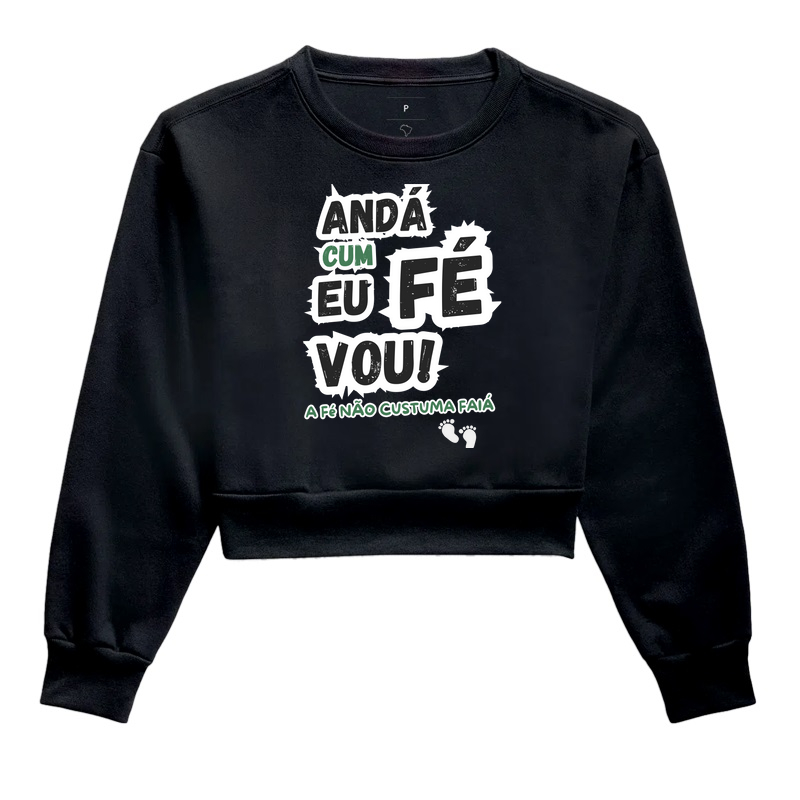 Andar com Fé eu vou que a Fé não costuma faiá