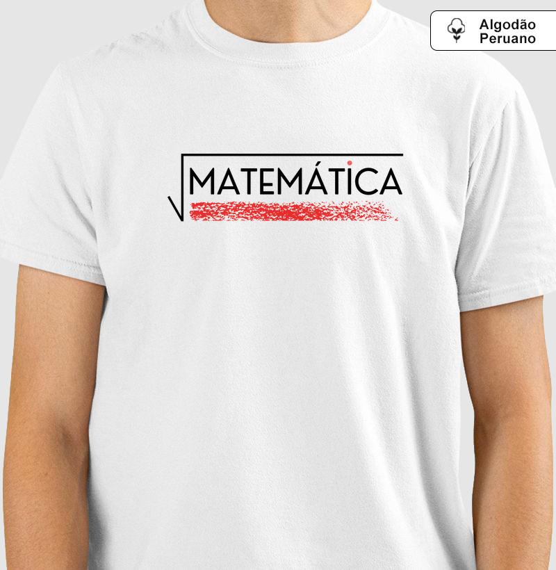 Práxis Camiseta Algodão Peruano Matemática I