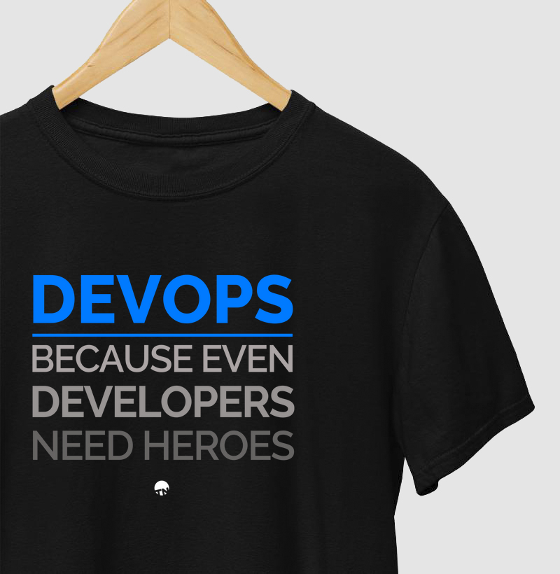 Camiseta DevOps Heróis