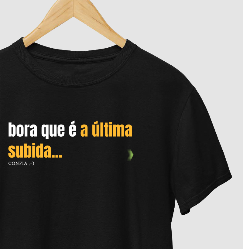 Bora que é última subida