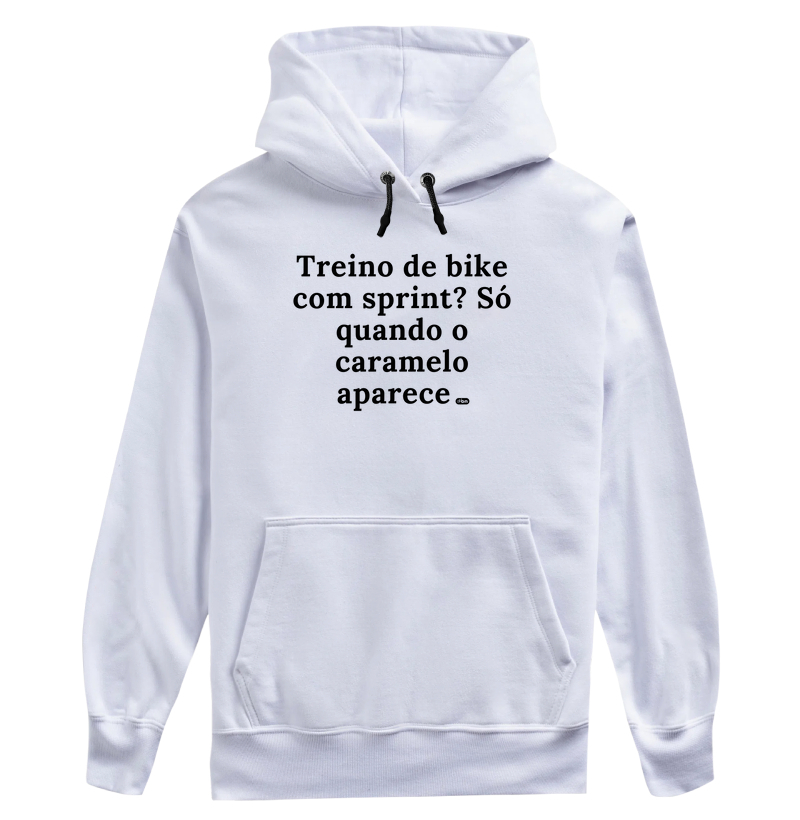 Treino de bike com sprint? Só quando o caramelo aparece!