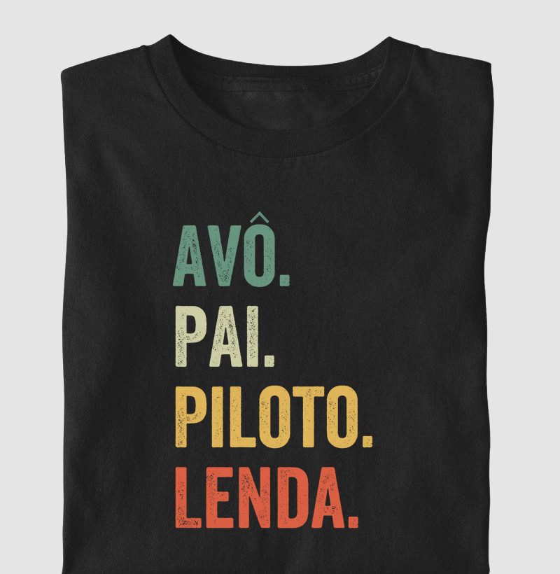 Avô. Pai. Piloto. Lenda