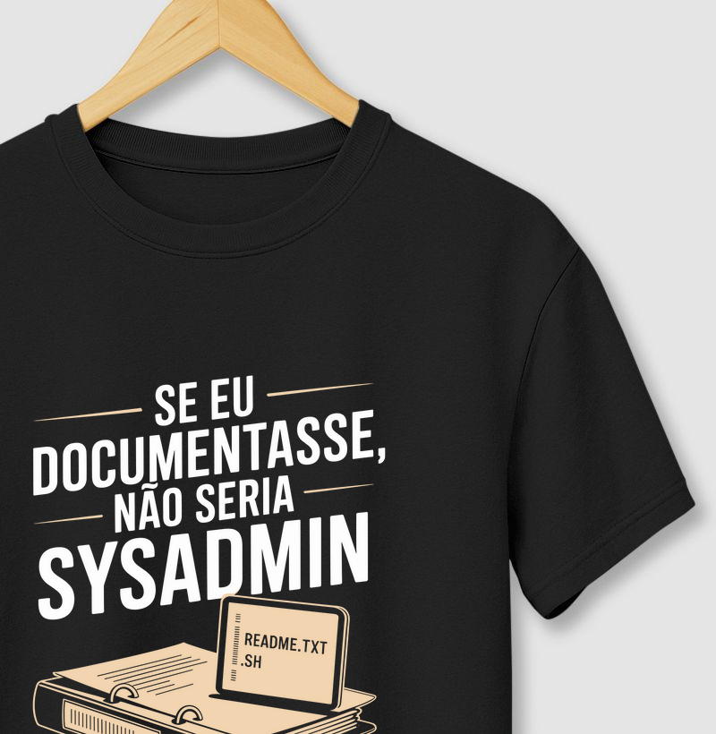Se eu documentasse, não seria sysadmin II (DEO)