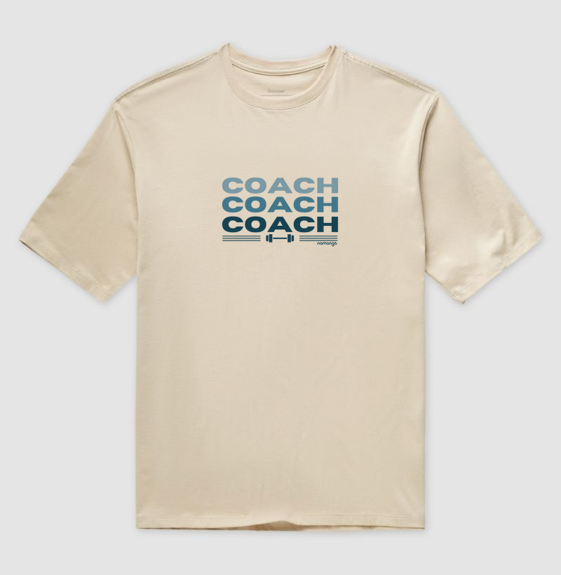 Camiseta Oversized Coach Training – Na Manga