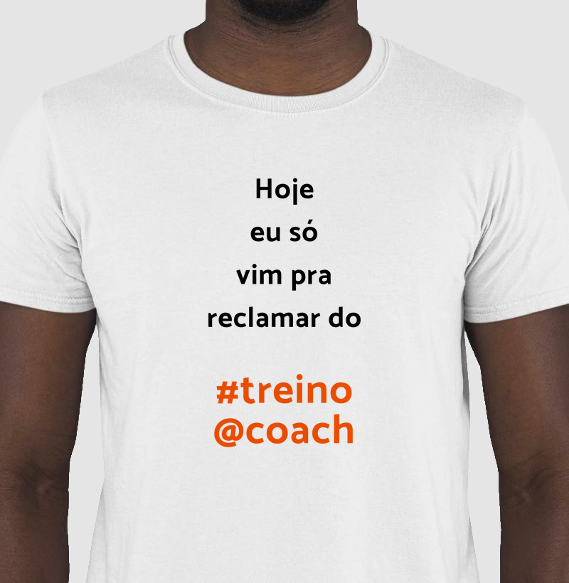 Camiseta Vim pra reclamar (cor clara)