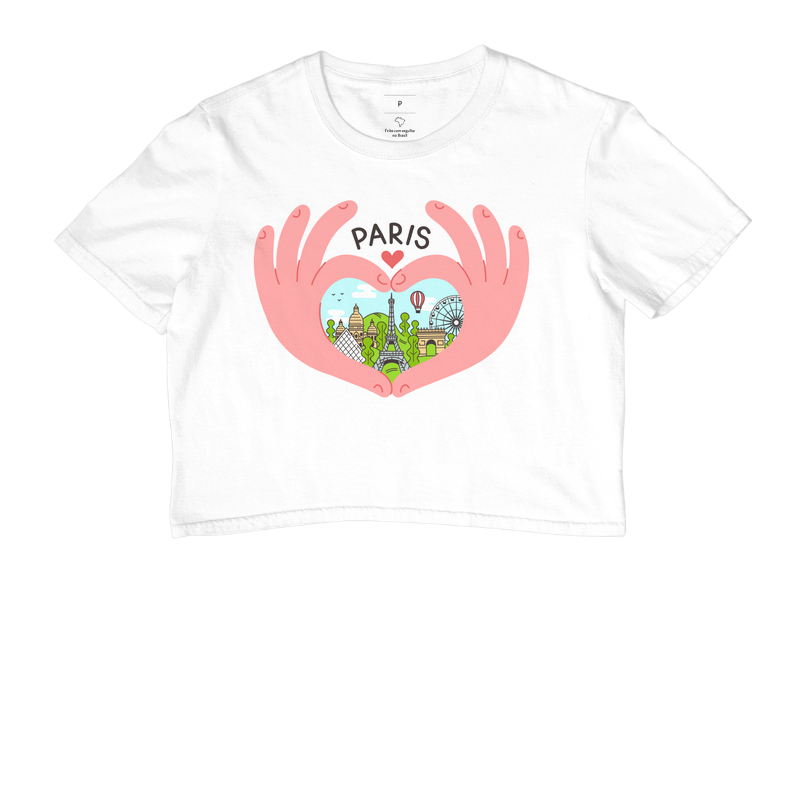 Camiseta Viagem - Paris Amor