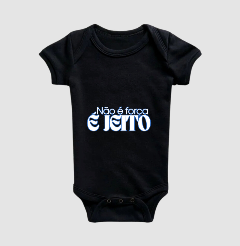 Não é força, é jeito