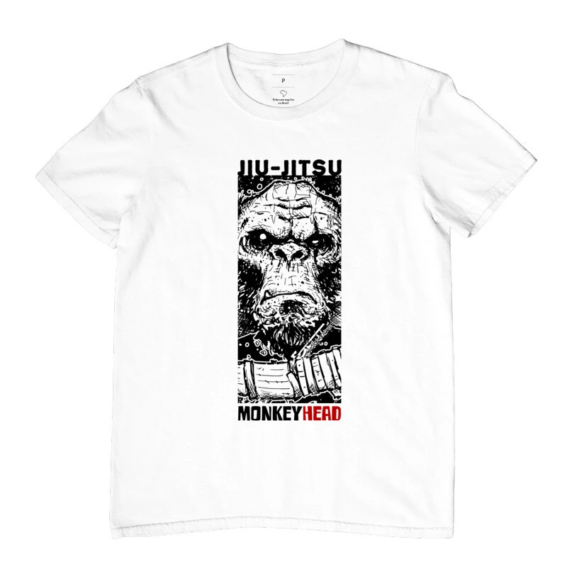 Camiseta MonkeyHead Jiu-Jitsu Old Scholl