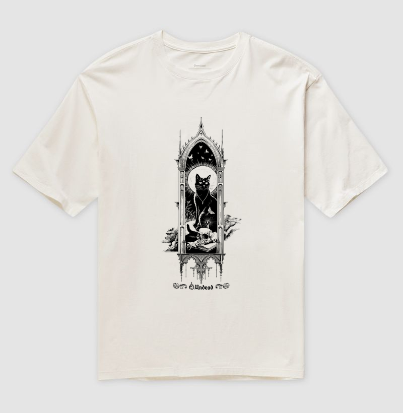 Oversized - Black cat